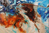 Drifting Grace 250cm x 150cm Blue White Textured Abstract Painting (SOLD)-Abstract-[Franko]-[Artist]-[Australia]-[Painting]-Franklin Art Studio