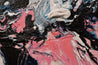 Dusty Midnight 200cm x 80cm White Pink Navy Textured Abstract Painting (SOLD)-Abstract-[Franko]-[Artist]-[Australia]-[Painting]-Franklin Art Studio