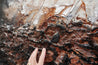 Earth 160cm x 60cm Blue Brown Textured Abstract Painting (SOLD)-Abstract-[Franko]-[Artist]-[Australia]-[Painting]-Franklin Art Studio