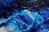Fractured 240cm x 100cm Blue White Textured Abstract Painting (SOLD)-Abstract-[Franko]-[Artist]-[Australia]-[Painting]-Franklin Art Studio