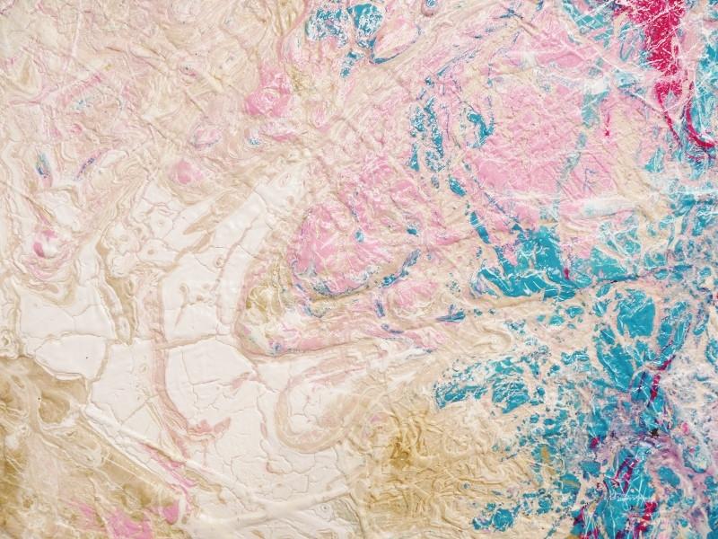 Fuscia Jade Malt 140cm x 100cm Pink Abstract Painting (SOLD)-abstract-[Franko]-[Artist]-[Australia]-[Painting]-Franklin Art Studio