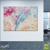 Fuscia Jade Malt 140cm x 100cm Pink Abstract Painting (SOLD)-abstract-Franko-[Franko]-[huge_art]-[Australia]-Franklin Art Studio