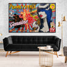 Genuine Assassin 160cm x 100cm Textured Urban Pop Art Painting (SOLD)-Urban Pop Art-Franko-[Franko]-[huge_art]-[Australia]-Franklin Art Studio