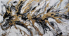 Glitz 190cm x 100cm White Black Gold Textured Abstract Painting (SOLD)-Abstract-Franko-[Franko]-[Australia_Art]-[Art_Lovers_Australia]-Franklin Art Studio