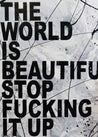 God Mode 140cm x 100cm The World Is Beautiful Urban Pop Art Painting (SOLD)-Urban Pop Art-Franko-[Franko]-[Australia_Art]-[Art_Lovers_Australia]-Franklin Art Studio