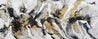 Golden Currency 200cm x 80cm Black White Gold Textured Abstract Painting (SOLD)-Abstract-Franko-[Franko]-[Australia_Art]-[Art_Lovers_Australia]-Franklin Art Studio