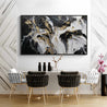 Golden Silk 200cm x 120cm Black White Gold Textured Abstract Painting (SOLD)-Abstract-[Franko Artist]-[Cheryl]-[Wendy]-[Gabriela]-Franklin Art Studio