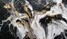 Golden Silk 200cm x 120cm Black White Gold Textured Abstract Painting (SOLD)-Abstract-[Franko ]-[Gallery]-[popular]-[Australia]-Franklin Art Studio