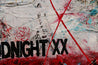 Goodnight Kisses 200cm x 80cm Always Kiss Me Goodnight Textured Urban Pop Art Painting (SOLD)-Urban Pop Art-[Franko]-[Artist]-[Australia]-[Painting]-Franklin Art Studio