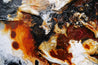 Granite and Rust 240cm x 100cm Rust Black White Textured Abstract Painting (SOLD)-Abstract-[Franko]-[Artist]-[Australia]-[Painting]-Franklin Art Studio