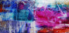 Grunge Utopia 240cm x 120cm Colourful Textured Abstract Painting (SOLD)-Abstract-Franko-[Franko]-[Australia_Art]-[Art_Lovers_Australia]-Franklin Art Studio