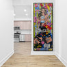 Believe it! 200cm x 80cm Nude Coke Bottle Textured Urban Pop Art Painting (SOLD)-Urban Pop Art-[Franko Artist]-[The Block]-[Dream Homes]-[ideas]-Franklin Art Studio