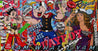 I Yam (Popeye) 190cm x 100cm Popeye Textured Urban Pop Art Painting (SOLD)-urban pop-[Franko ]-[Gallery]-[popular]-[Australia]-Franklin Art Studio