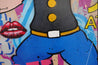 I Yam Popeye 240cm x 120cm Popeye Textured Urban Pop Art Painting (SOLD)-Urban Pop Art-[Franko]-[Artist]-[Australia]-[Painting]-Franklin Art Studio