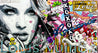Romance and Pixie Dust 220cm x 120cm Sexy Woman Textured Urban Pop Art Painting-Urban Pop Art-[Franko]-[Australian Artist]-[Large]-[Popular]-Franklin Art Studio