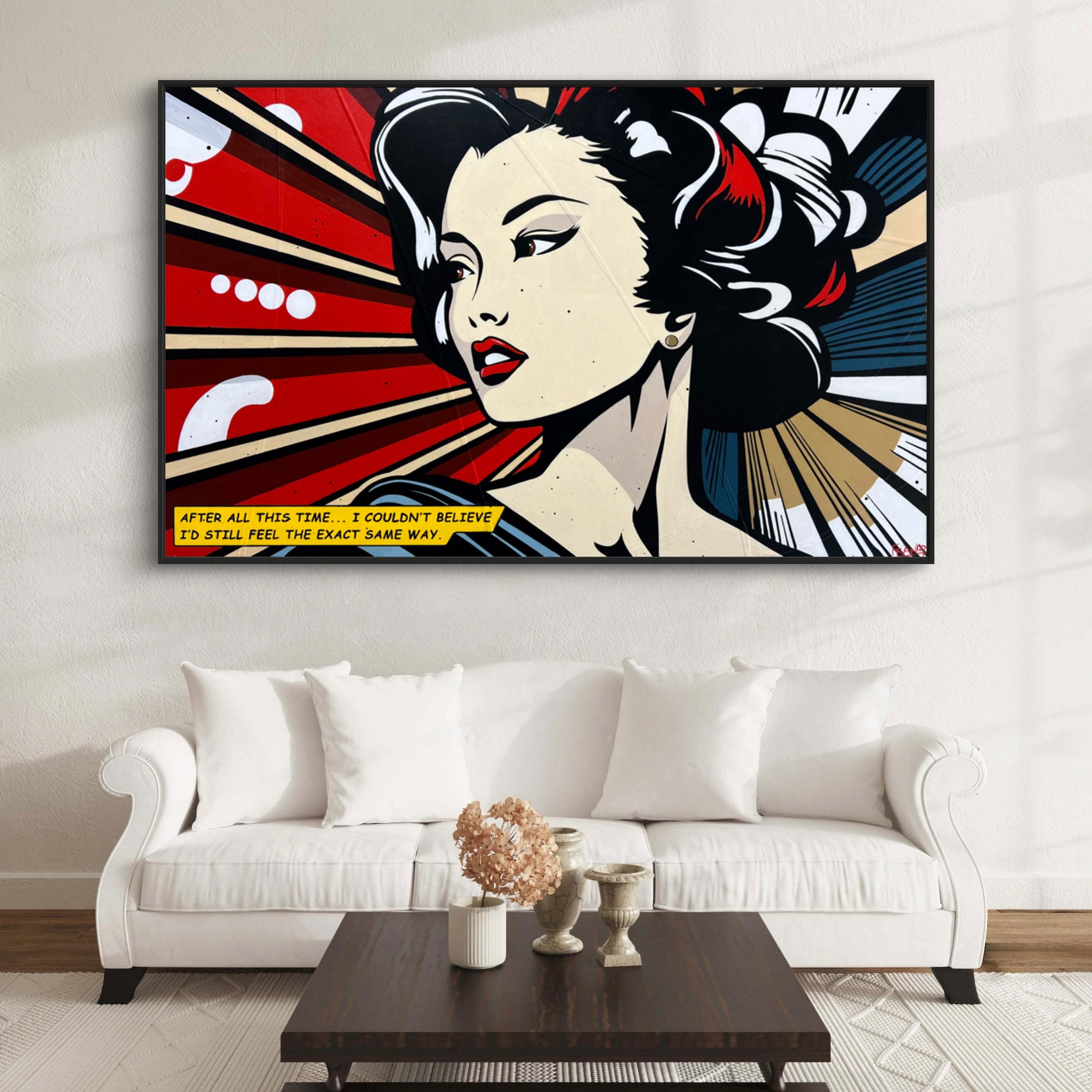 After All ... 160cm x 100cm Geisha Classic Pop Art Painting (SOLD)