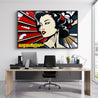 After All ... 160cm x 100cm Geisha Classic Pop Art Painting-Urban Pop Art-[Franko Artist]-[The Block]-[Dream Homes]-[ideas]-Franklin Art Studio