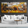 Illicit Sienna 240cm x 100cm Rust Sienna Textured Abstract Painting (SOLD)-Abstract-Franko-[huge]-[Australian]-[best Selling]-Franklin Art Studio