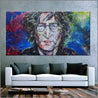 Imagine All the People 190cm x 100cm John Lennon Abstract Realism Painting-people-Franko-[Franko]-[huge_art]-[Australia]-Franklin Art Studio