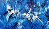 Indigo Waters 200cm x 120cm Blue White Textured Abstract Painting (SOLD)-Abstract-[Franko ]-[Gallery]-[popular]-[Australia]-Franklin Art Studio