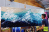 Infused Beach Wash 240cm x 100cm Blue Abstract Painting (SOLD)-abstract-Franko-[franko_artist]-[Art]-[interior_design]-Franklin Art Studio