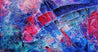 Infused Ink Romance 190cm x 100cm Blue Pink Purple Abstract Painting (SOLD)-abstract-Franko-[Franko]-[Australia_Art]-[Art_Lovers_Australia]-Franklin Art Studio