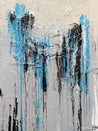 Jaded Grey 75cm x 100cm Grey Jade Black Abstract Painting (SOLD)-Abstract-Franko-[Franko]-[Australia_Art]-[Art_Lovers_Australia]-Franklin Art Studio