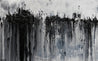 Jellyfish Rumble 160cm x 100cm Black White Grey Textured Abstract Painting (SOLD)-Abstract-Franko-[Franko]-[Australia_Art]-[Art_Lovers_Australia]-Franklin Art Studio