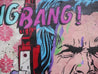 Josey Says Bang Bang 190cm x 100cm Josey Wales Concrete Base Pop Art Painting (SOLD)-concrete-[Franko]-[Artist]-[Australia]-[Painting]-Franklin Art Studio