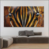 Khari (Like a King) 190cm x 100cm African Zebra Urban Pop Painting (SOLD)-Animals-Franko-[franko_art]-[beautiful_Art]-[The_Block]-Franklin Art Studio