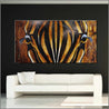 Khari (Like a King) 190cm x 100cm African Zebra Urban Pop Painting (SOLD)-Animals-Franko-[Franko]-[huge_art]-[Australia]-Franklin Art Studio