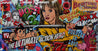 Kill Bill Volume 1 190cm x 100cm The Bride Textured Urban Pop Art Painting (SOLD)-urban pop-Franko-[Franko]-[Australia_Art]-[Art_Lovers_Australia]-Franklin Art Studio