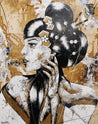 Kin Ojo 120cm x 150cm Geisha Abstract Realism Book Club Painting-book club-Franko-[Franko]-[Australia_Art]-[Art_Lovers_Australia]-Franklin Art Studio