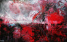 Lavish 160cm x 100cm Red Black Textured Abstract Painting (SOLD)-Abstract-Franko-[Franko]-[Australia_Art]-[Art_Lovers_Australia]-Franklin Art Studio