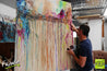 Leather Pastels 120cm x 150cm Brown Abstract Painting (SOLD)-abstract-[Franko Artist]-[Gold Coast]-[Brisbane]-[Huge]-Franklin Art Studio