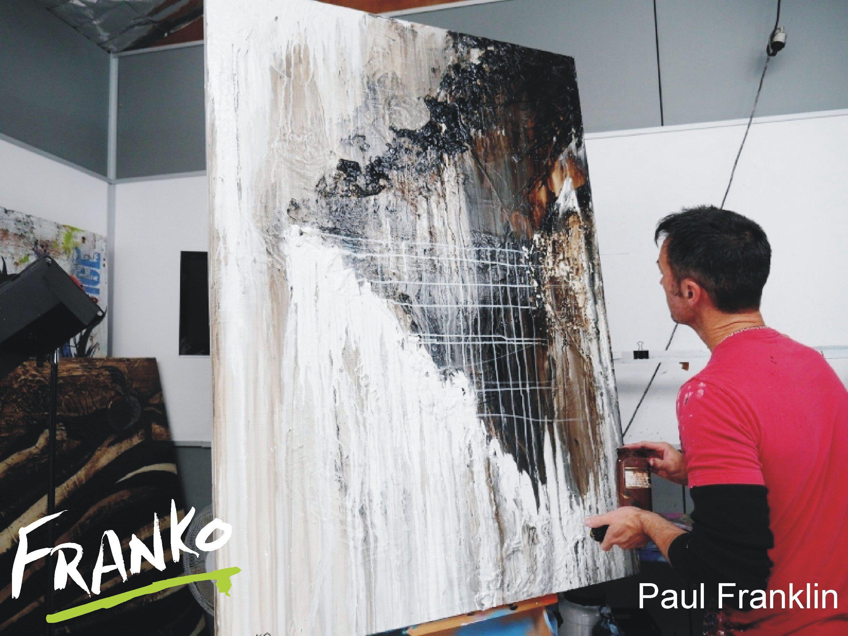 Leather Props 140cm x 100cm Brown Abstract Painting (SOLD)-abstract-Franko-[franko_artist]-[Art]-[interior_design]-Franklin Art Studio