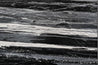 Licorice Moments 200cm x 80cm Black White Grey Textured Abstract Painting (SOLD)-Abstract-[Franko]-[Artist]-[Australia]-[Painting]-Franklin Art Studio
