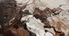 Linger 190cm x 100cm Brown Malt Textured Abstract Painting (SOLD)-Abstract-[Franko]-[Australian Artist]-[Large]-[Popular]-Franklin Art Studio