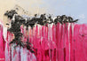 Magenta Urge 140cm x 100cm Pink Abstract Painting (SOLD)-Abstract-Franko-[Franko]-[Australia_Art]-[Art_Lovers_Australia]-Franklin Art Studio