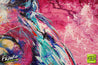 Marilyn Blue 190cm x 100cm Marilyn Monroe Painting (SOLD)-abstract realism-[Franko]-[Artist]-[Australia]-[Painting]-Franklin Art Studio