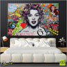 Marilyn Goes Pop 160cm x 100cm Marilyn Monroe Pop Art Painting (SOLD)-urban pop-Franko-[Franko]-[huge_art]-[Australia]-Franklin Art Studio