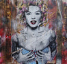 Marilyn... Beautiful Disaster 113cm x 113cm Marilyn Monroe Industrial Recycled Palette Pop Art Painting (SOLD)-urban pop-Franko-[Franko]-[Australia_Art]-[Art_Lovers_Australia]-Franklin Art Studio