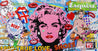 Material Girl 190cm x 100cm Madonna Pop Art Painting (SOLD)-urban pop-[Franko ]-[Gallery]-[popular]-[Australia]-Franklin Art Studio