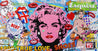 Material Girl 190cm x 100cm Madonna Pop Art Painting (SOLD)-urban pop-Franko-[Franko]-[Australia_Art]-[Art_Lovers_Australia]-Franklin Art Studio