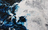 Midnight Genie 160cm x 100cm Blue Grey Textured Abstract Painting (SOLD)-Abstract-Franko-[Franko]-[Australia_Art]-[Art_Lovers_Australia]-Franklin Art Studio