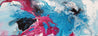 Midnight Magenta 160cm x 60cm Magenta Turquoise Black White Textured Abstract Painting (SOLD)-Abstract-Franko-[Franko]-[Australia_Art]-[Art_Lovers_Australia]-Franklin Art Studio