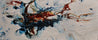 Midnight Oxide 240cm x 100cm Blue Rust Textured Abstract Painting (SOLD)-Abstract-Franko-[Franko]-[Australia_Art]-[Art_Lovers_Australia]-Franklin Art Studio