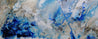 Midnight at the Oasis 200cm x 80cm Cream Blue Textured Abstract Painting (SOLD)-Abstract-Franko-[Franko]-[Australia_Art]-[Art_Lovers_Australia]-Franklin Art Studio