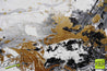 Minimalist Metallica 160cm x 100cm White Gold Abstract Painting (SOLD)-abstract-[Franko]-[Artist]-[Australia]-[Painting]-Franklin Art Studio