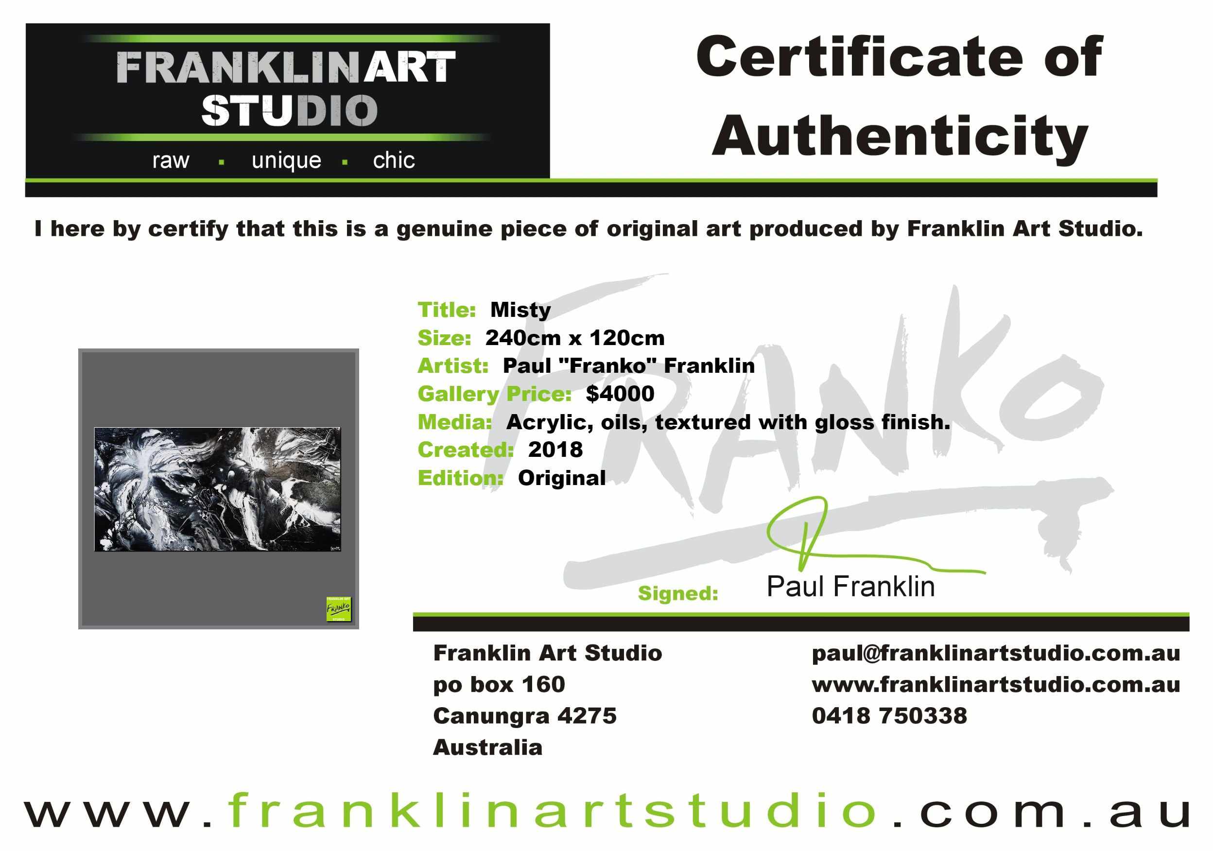Misty 240cm x 120cm White Black Textured Abstract Painting (SOLD)-Abstract-Franko-[franko_artist]-[Art]-[interior_design]-Franklin Art Studio